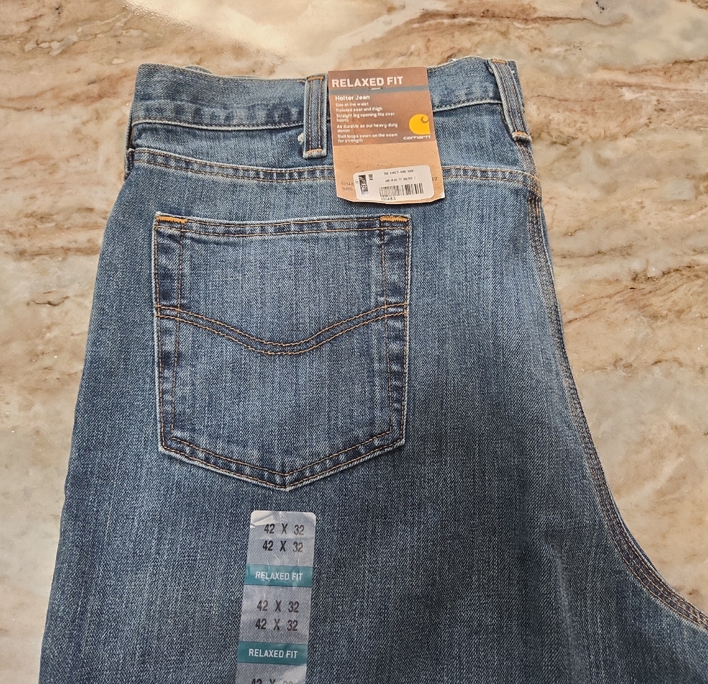 Carhartt Relaxed Fit Men’s Jeans - Medium Blue